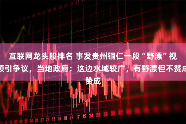 互联网龙头股排名 事发贵州铜仁一段“野漂”视频引争议，当地政府：这边水域较广，有野漂但不赞成